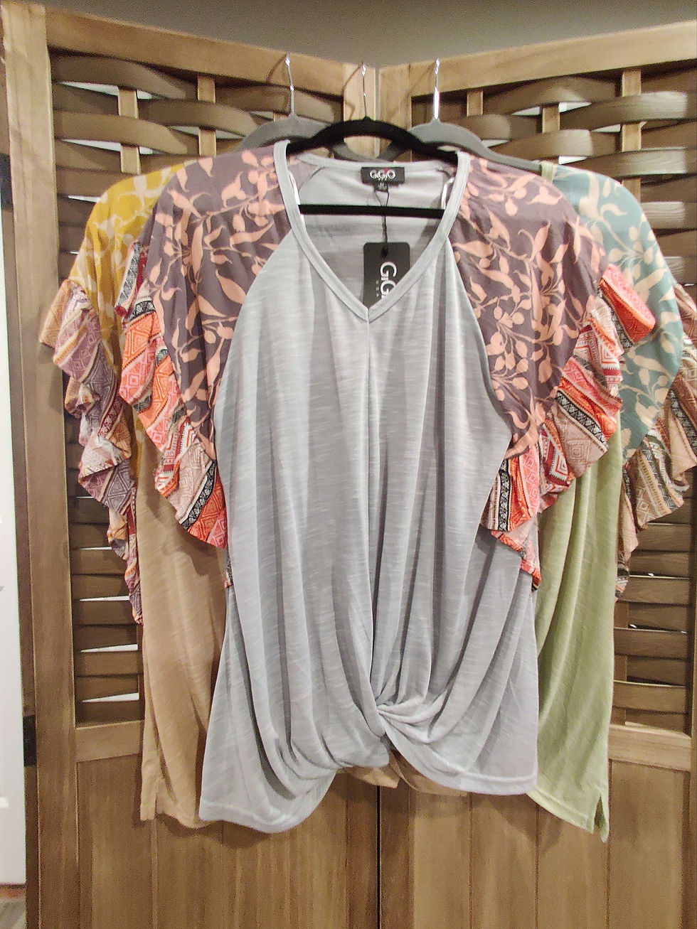 Thumbnail: Daydreaming Ruffle Sleeve Top