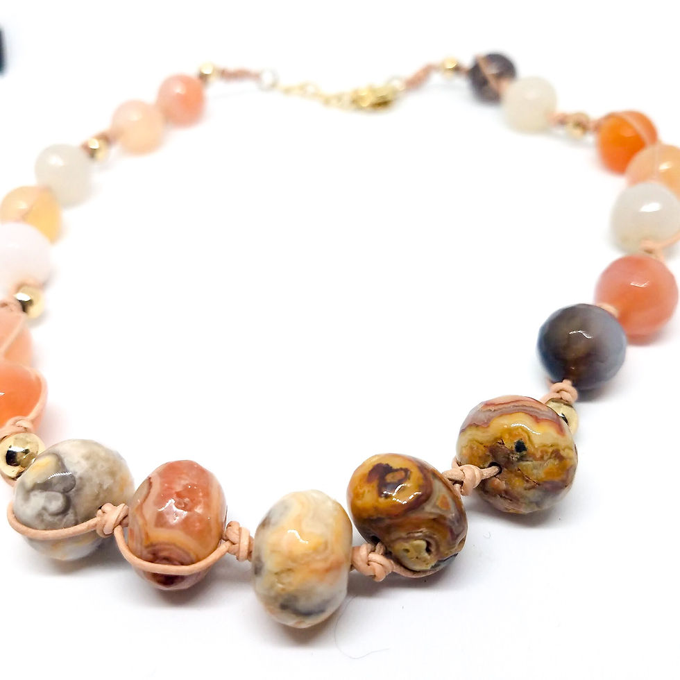 Thumbnail: Brooke Necklace - Blush Multi