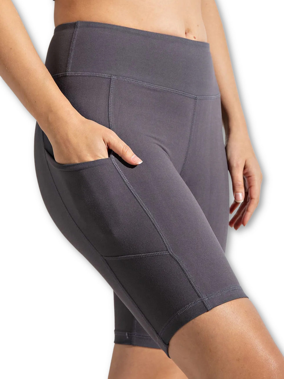Athletic Pocket Biker Shorts