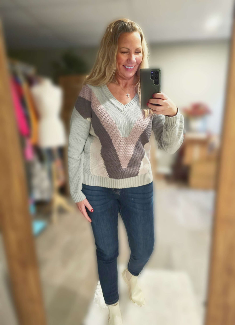 Thumbnail: Hem & Thread Knit Sweater