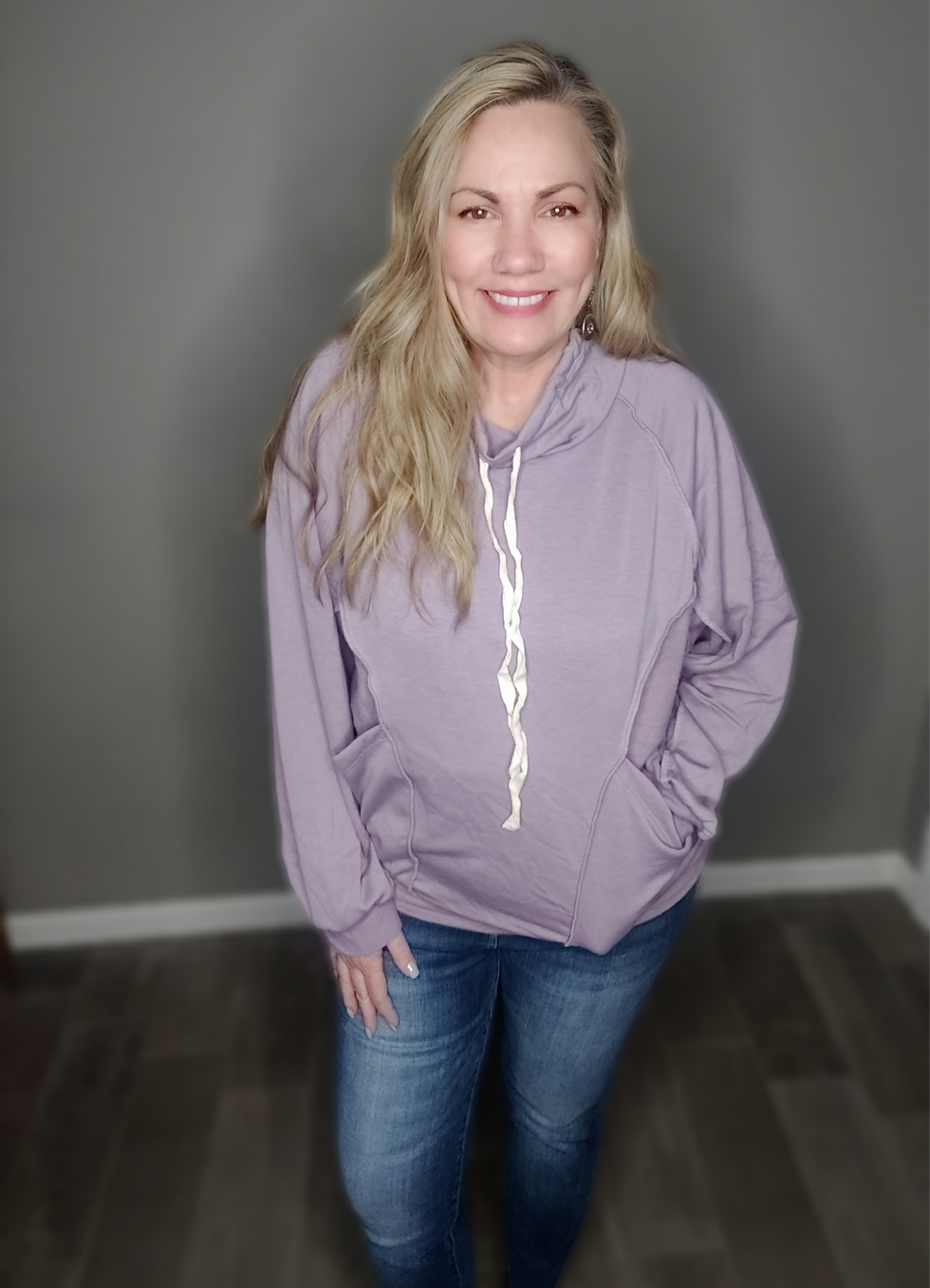 Thumbnail: Lounge Days Funnel Neck Pullover