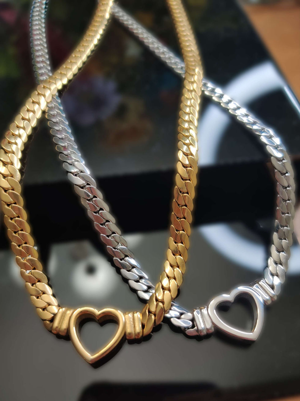 Thumbnail: Sweetheart Curb Chain Necklace