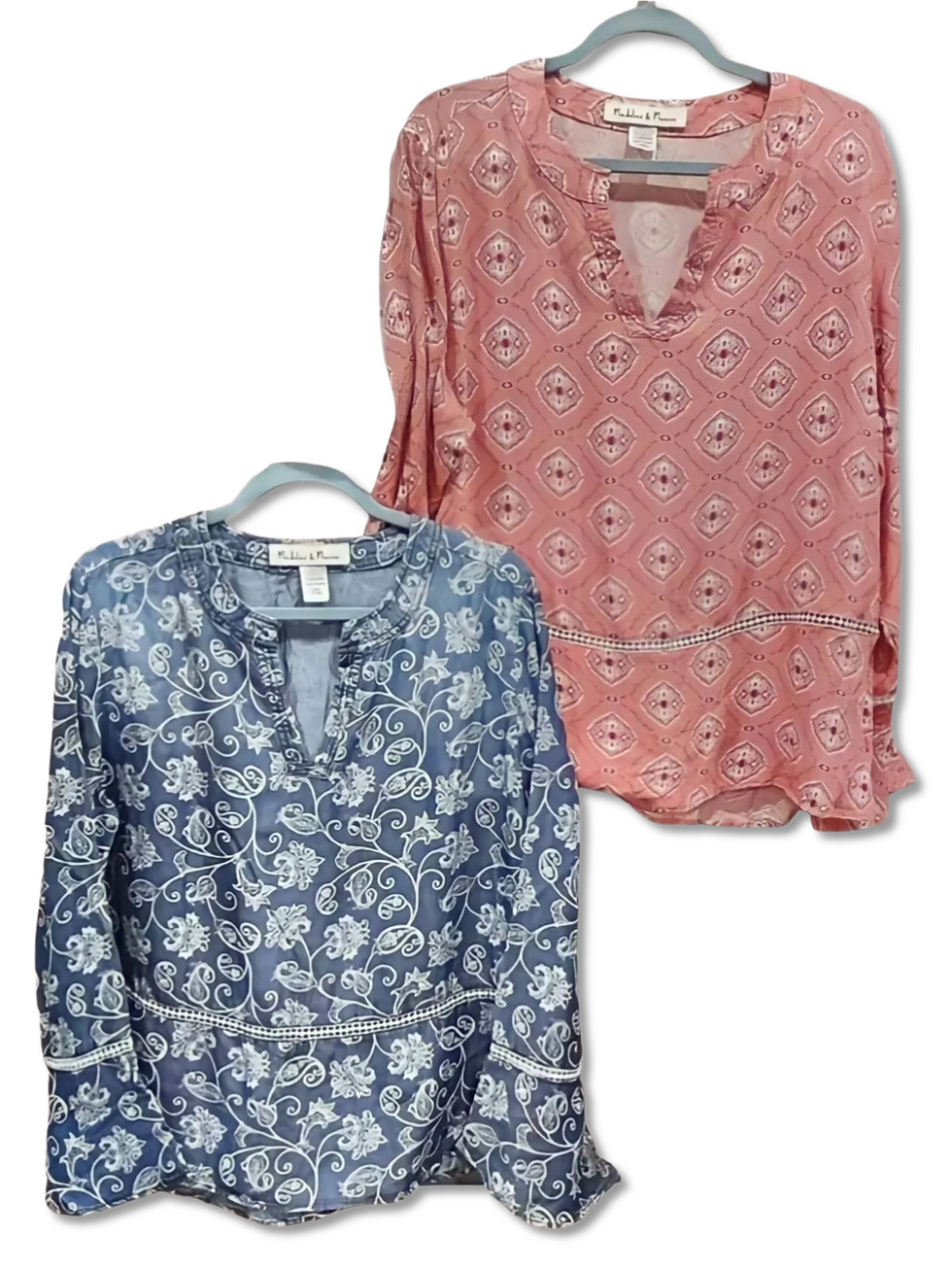 Thumbnail: Shelby Chambray Peplum Top