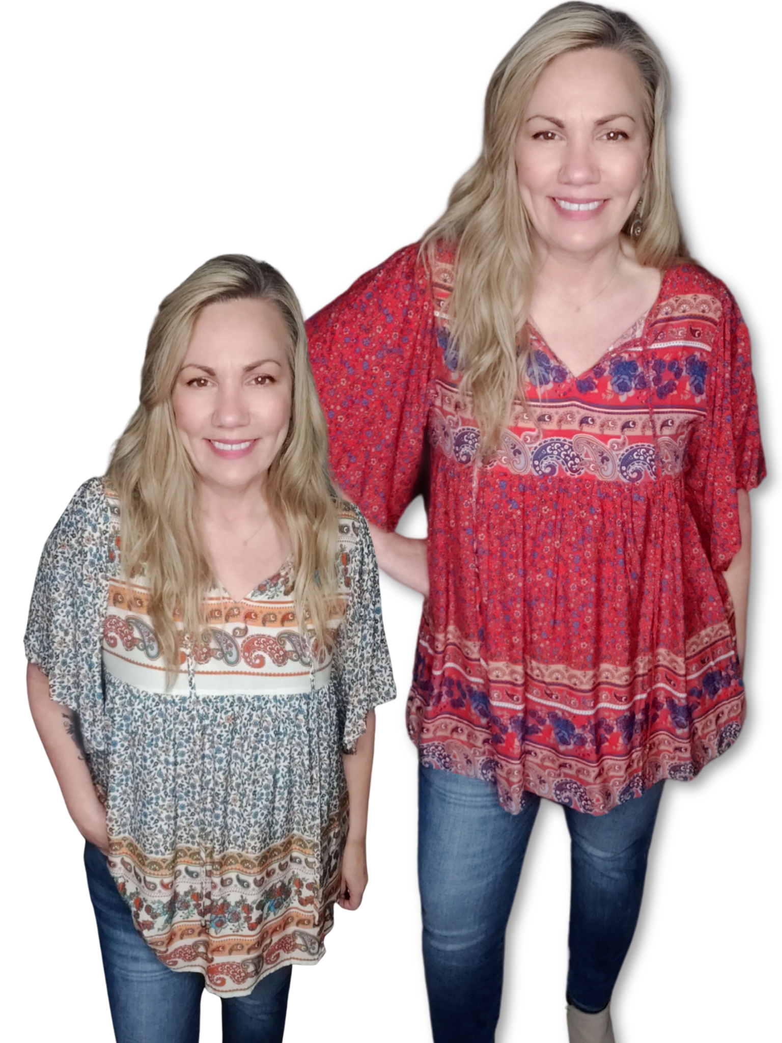 Express Yourself Floral Print Tunic