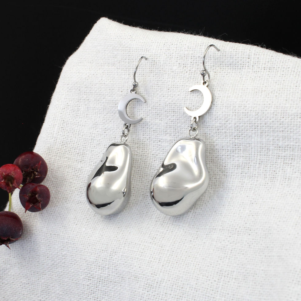 Les priorités | Boucles d'oreilles surréalistes | Créatrice belge de bijoux | CS Atelier