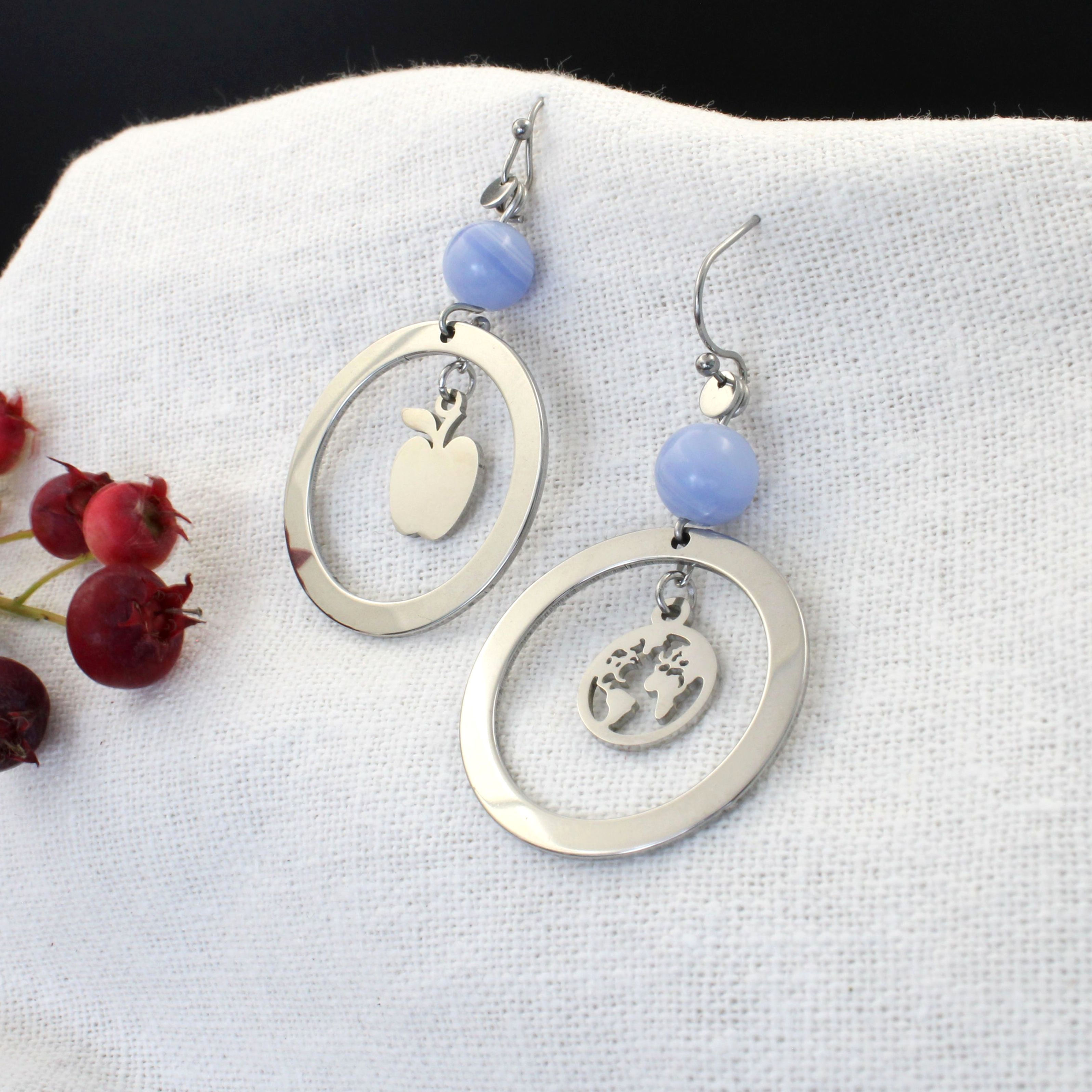 La Version des faits | Boucles d'oreilles surréalistes | Créatrice belge de bijoux - CS Atelier