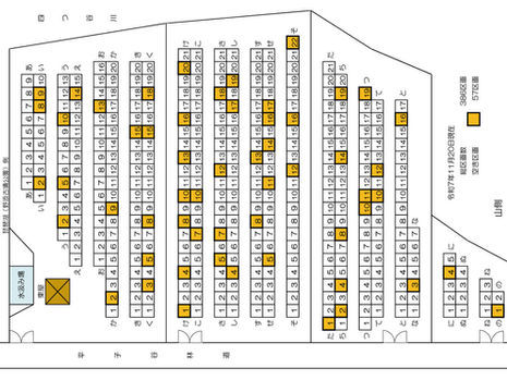 野添墓地区画情報