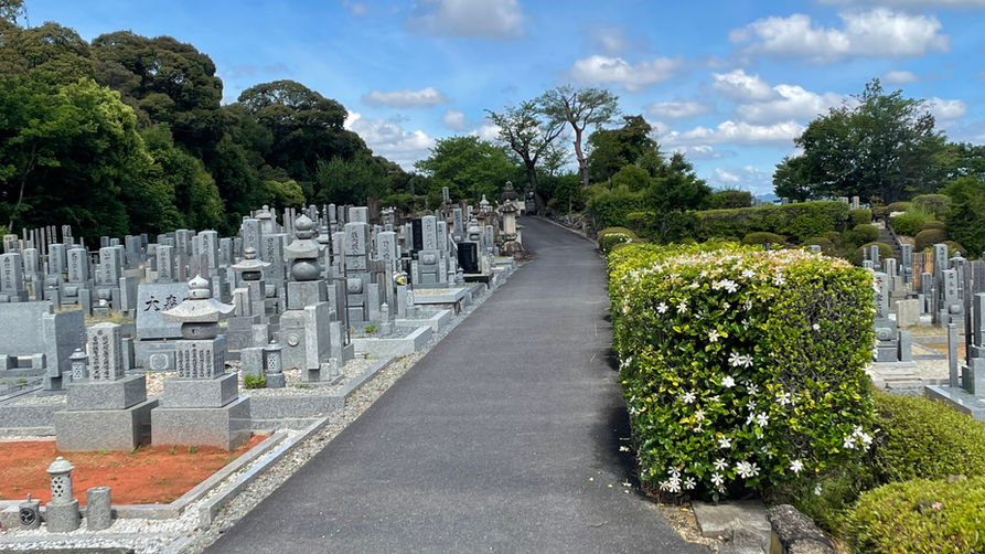 黄檗霊園内風景