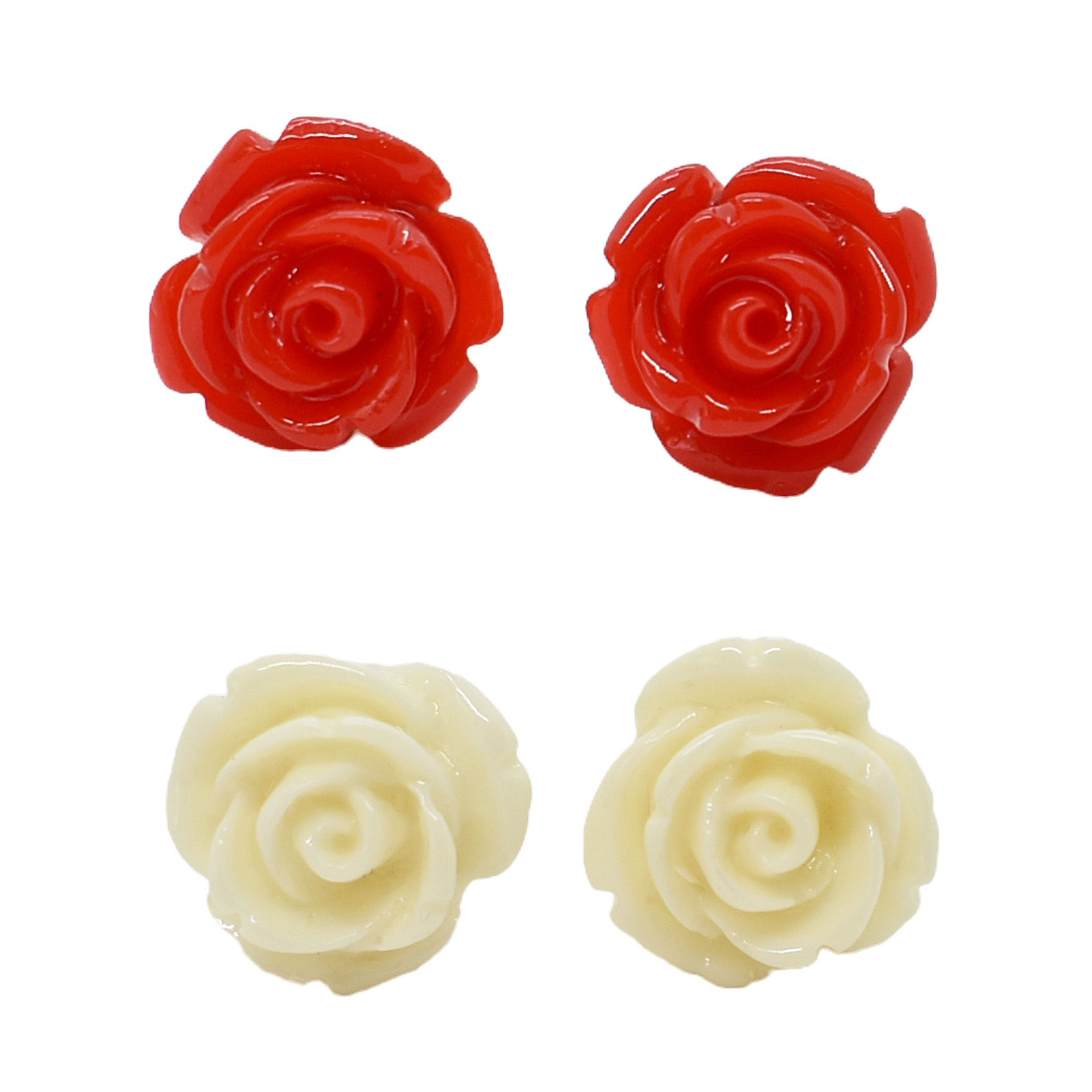 rose earrings stud australia