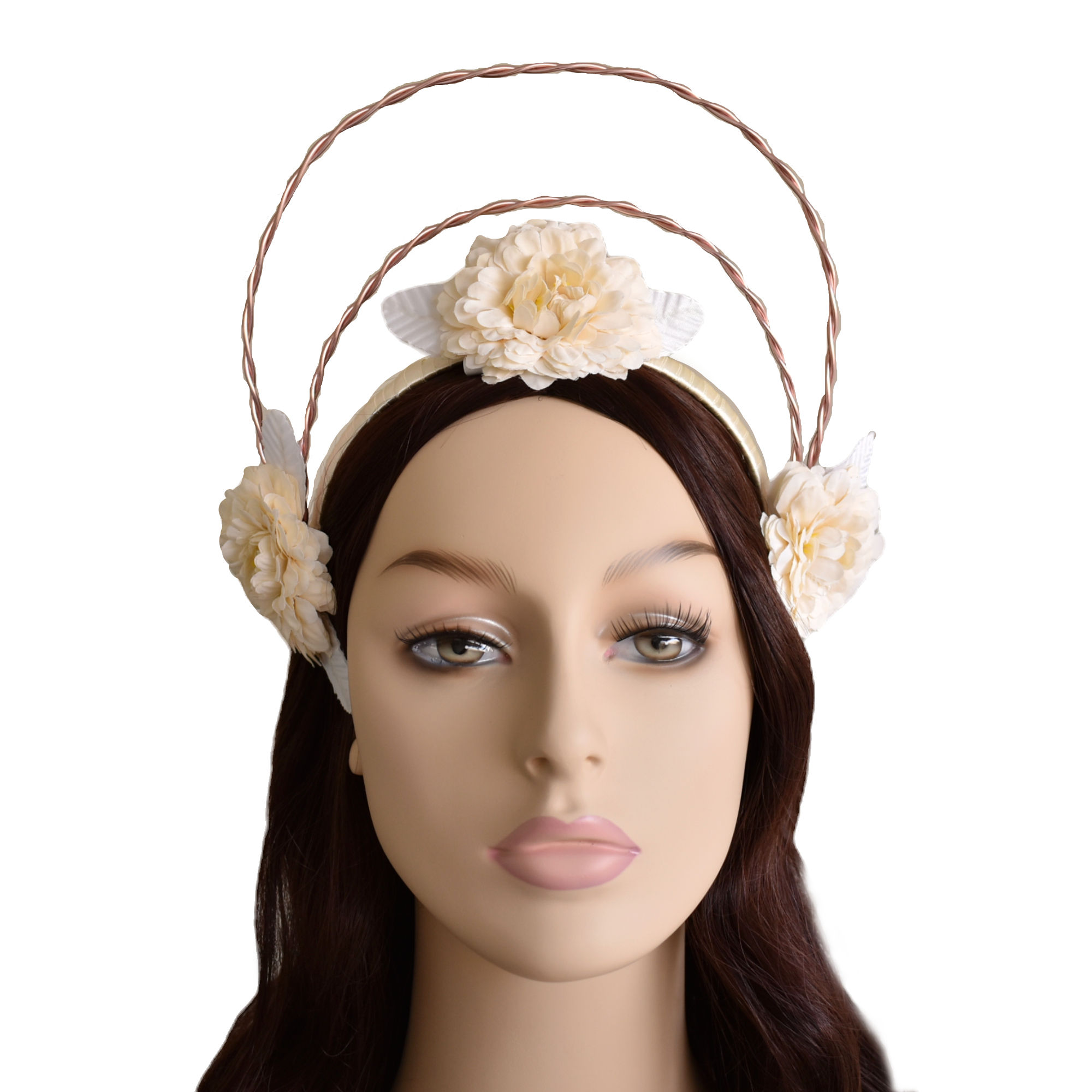 rose gold fascinator australia