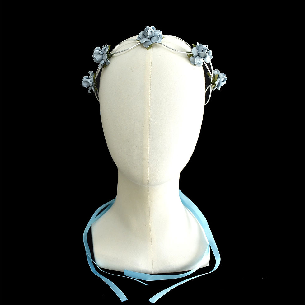 something blue flower crown australia