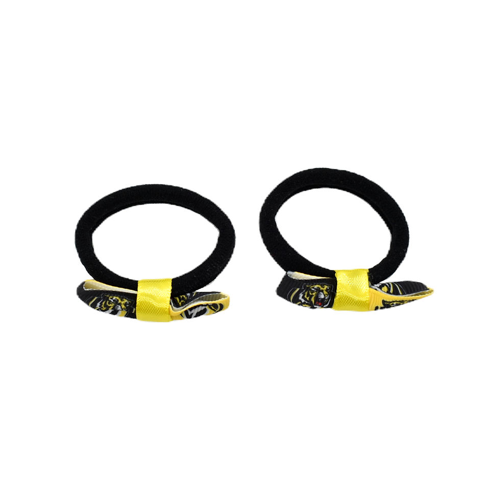 Thumbnail: Richmond Tigers AFL Hair elastics Australia