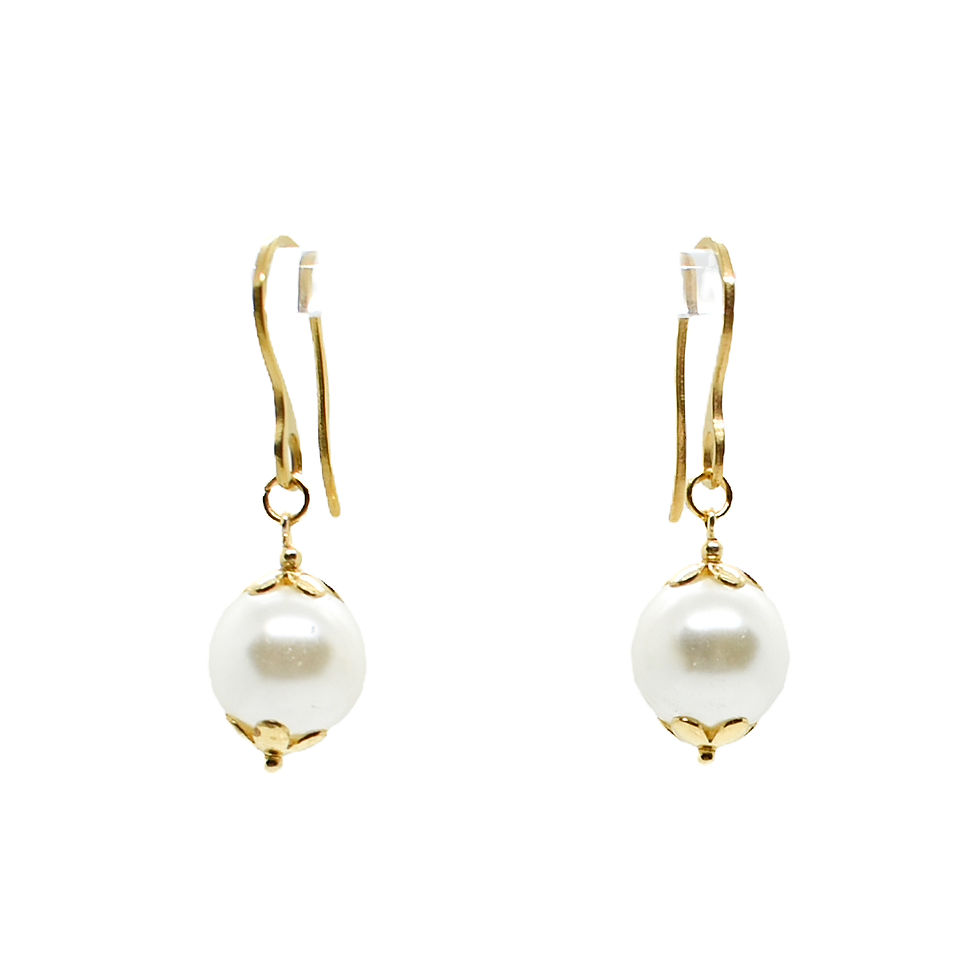 Thumbnail: pearl earrings drop australia