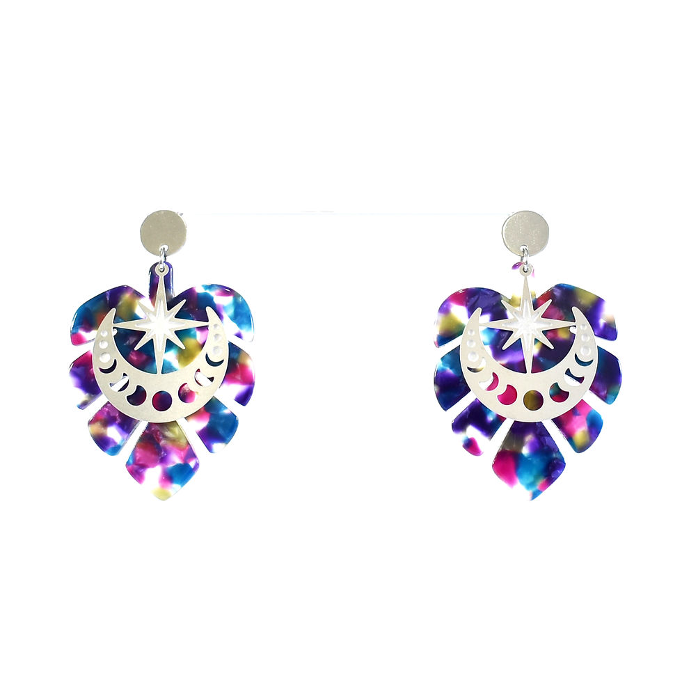 Thumbnail: acrylic witchy earrings australia