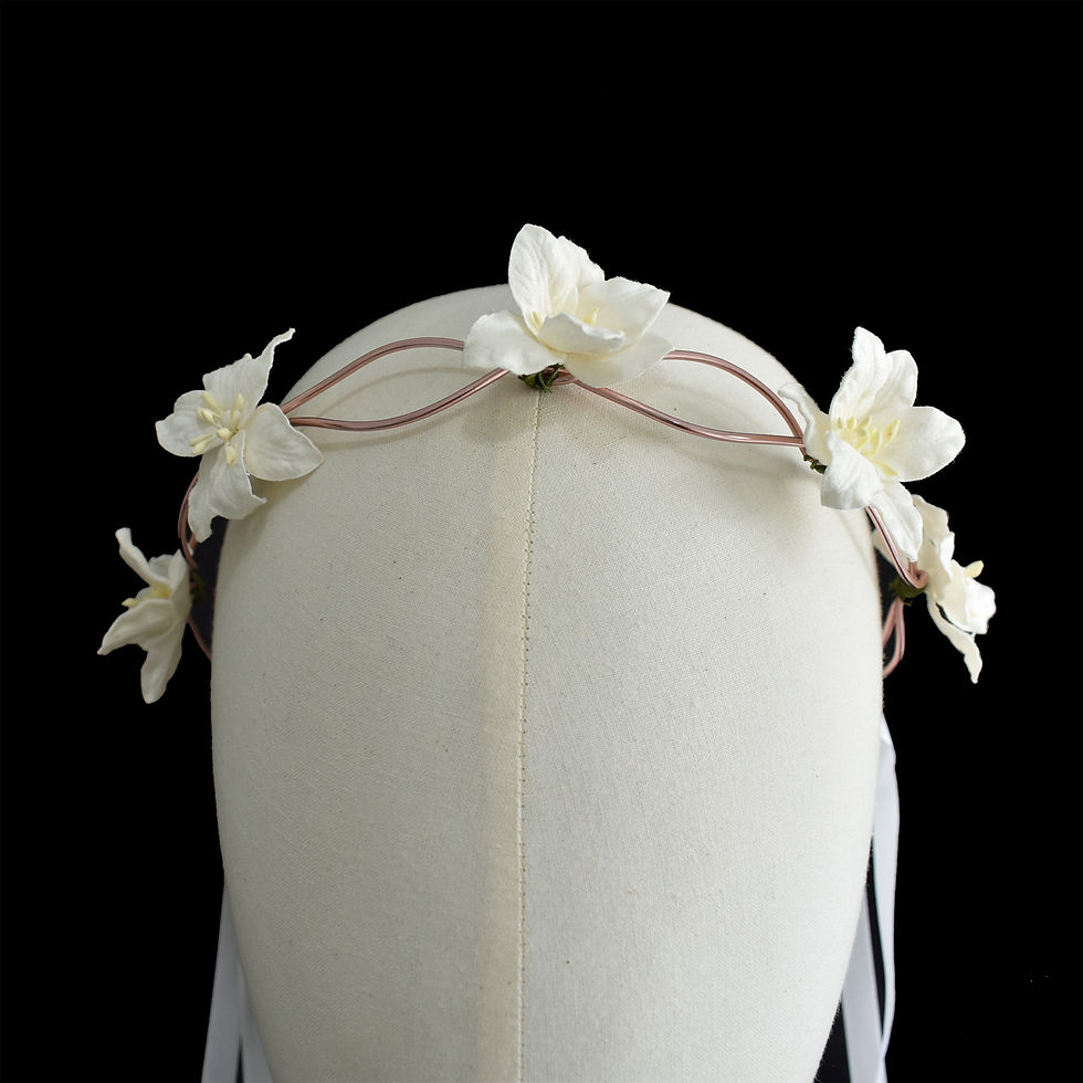 Thumbnail: bridal flower crowns australia