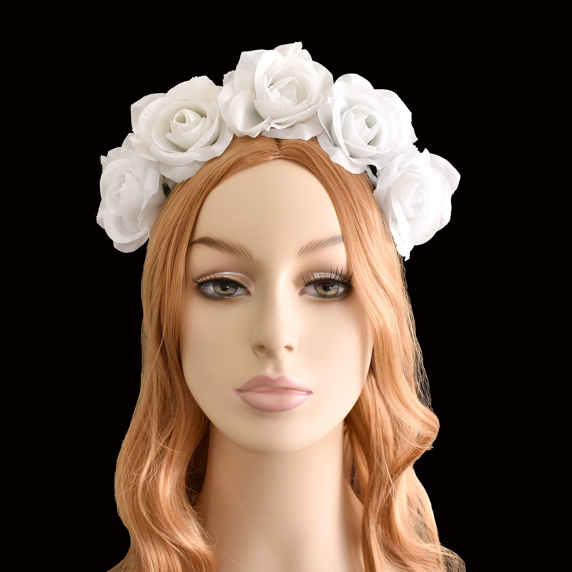 white bridal crown australia