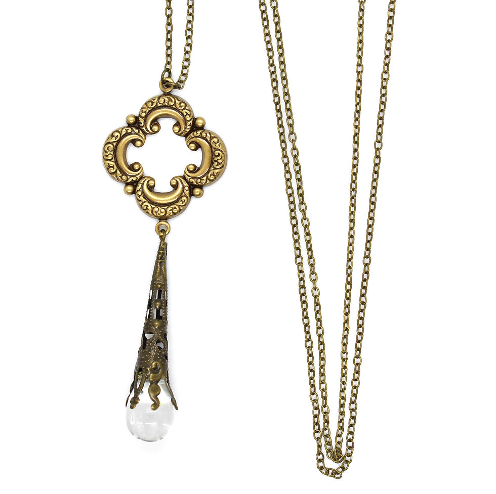 clover necklace gold australia