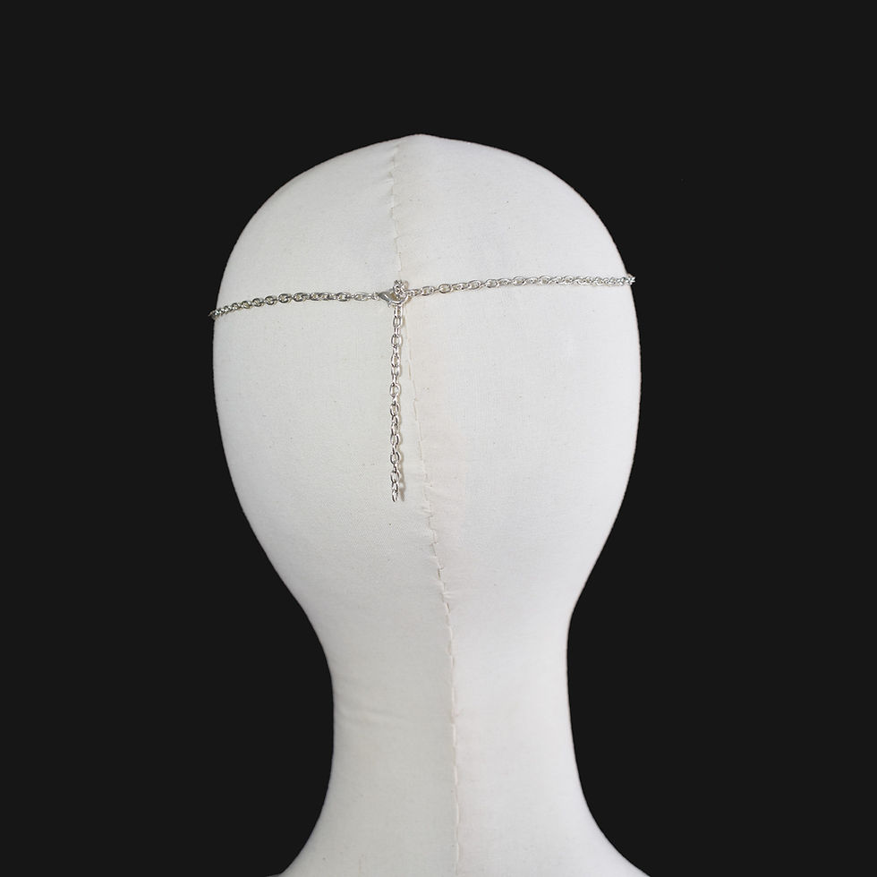 Thumbnail: Bridal Headpiece Gatsby Art Nouveau Faux Pearl Diamante Headband