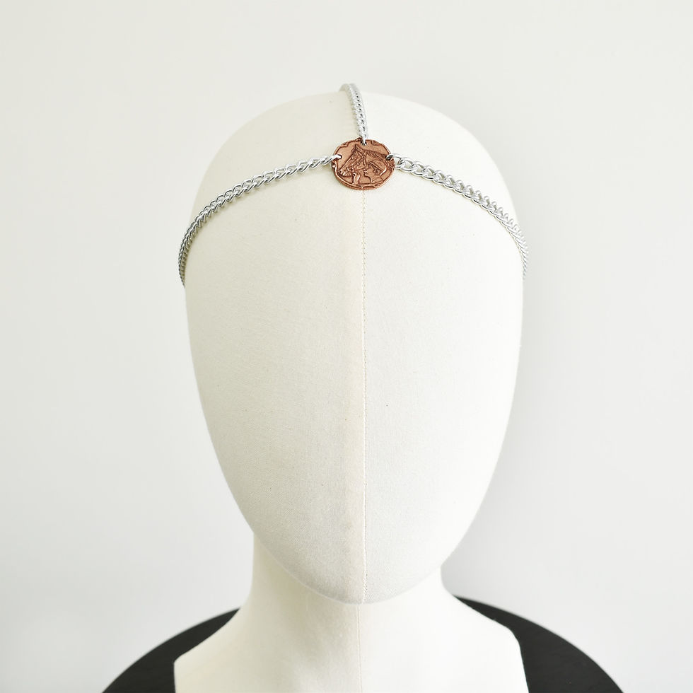 Thumbnail: Race day headpiece | Perth Western Australia | Missie77art Jewellery