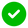A green checkmark inside a circle, representing the use of modern technology