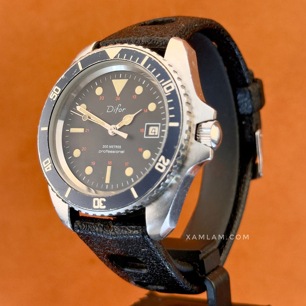 Miniature : Difor 844 MRP 300 m (Heuer Monnin Case)