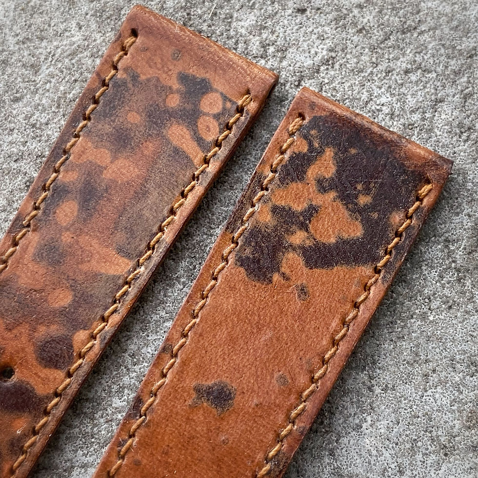 Miniature : Bracelet 20/16 cuir militaire suedois gustav ammo