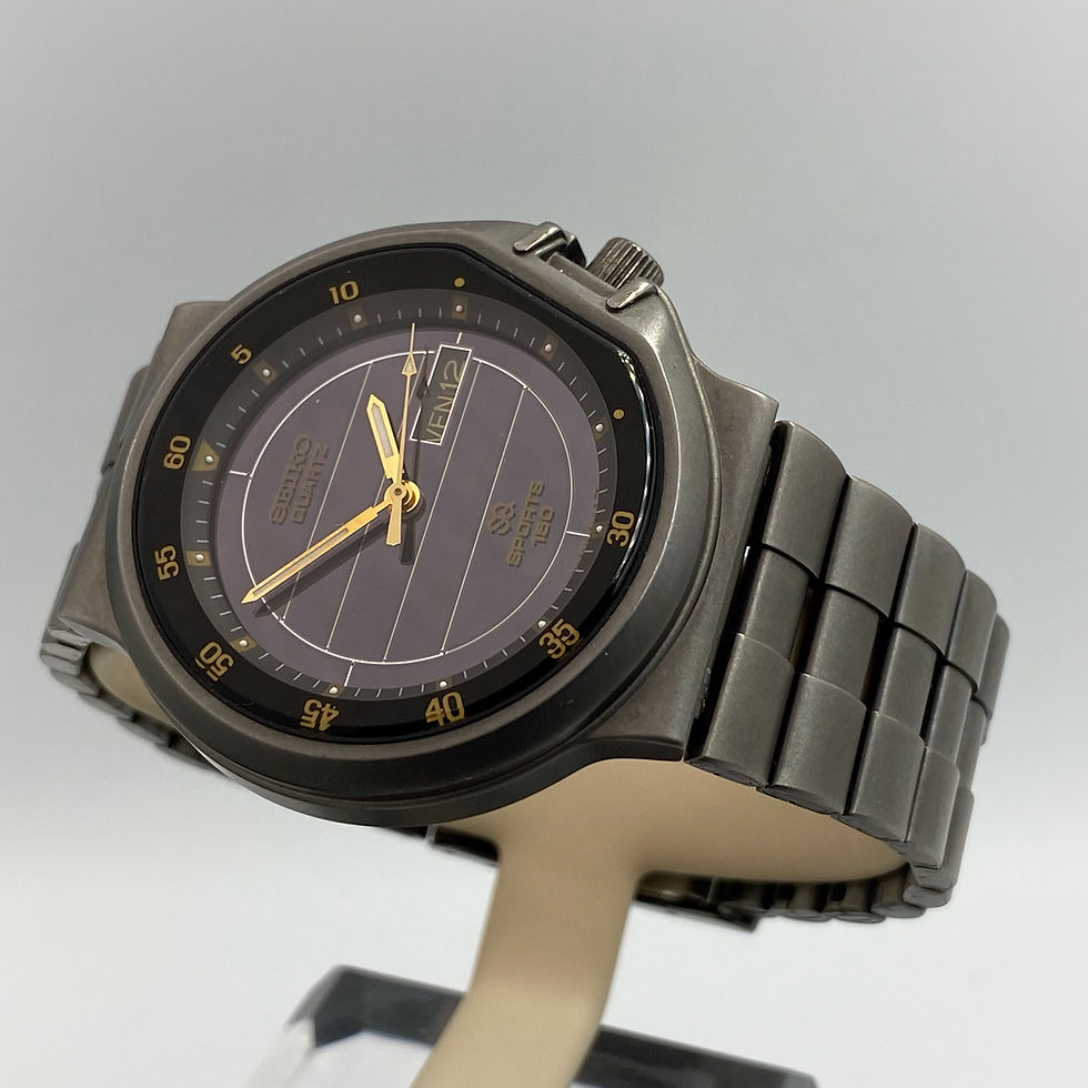 Thumbnail: Seiko SQ quartz solar sport 150 8S23