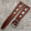 Thumbnail: Bracelet 19/14 cuir rallye type Yema, medium brown