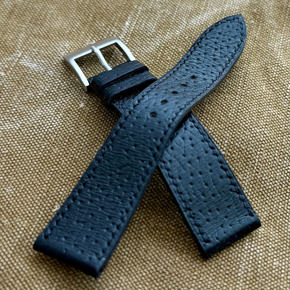 Miniature : Bracelet 19/16 vintage black 110/75 pigskin
