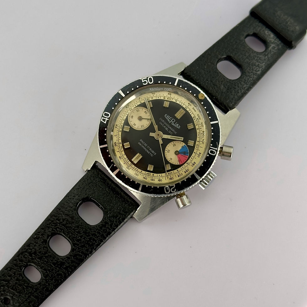 Thumbnail: Eberjax Chronograph skin diver 20atm 
