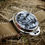Miniature : Bracelet canvas/cuir tranches brutes