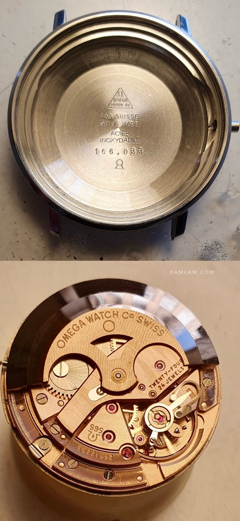 Miniature : Omega De Ville Racing Linen Dial