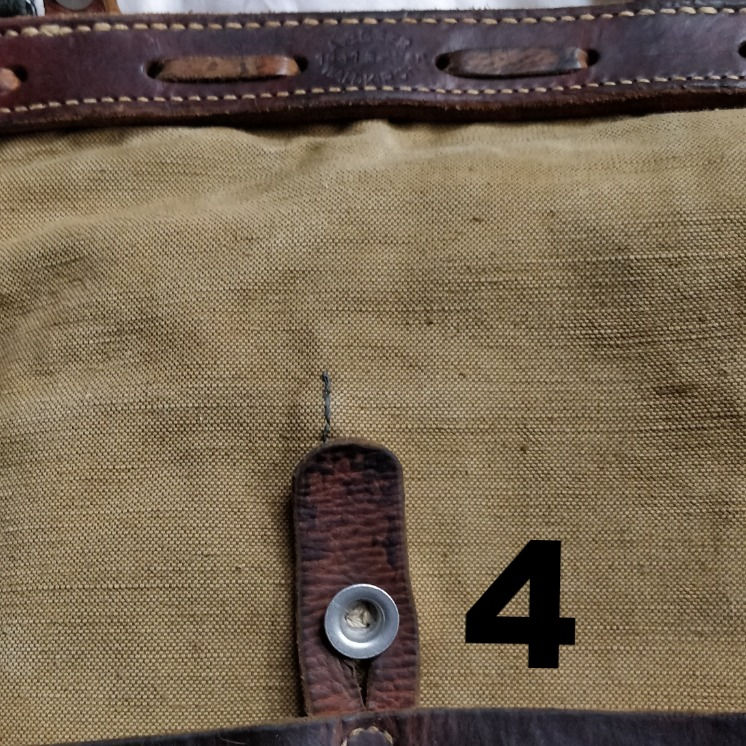 Musette suisse beige