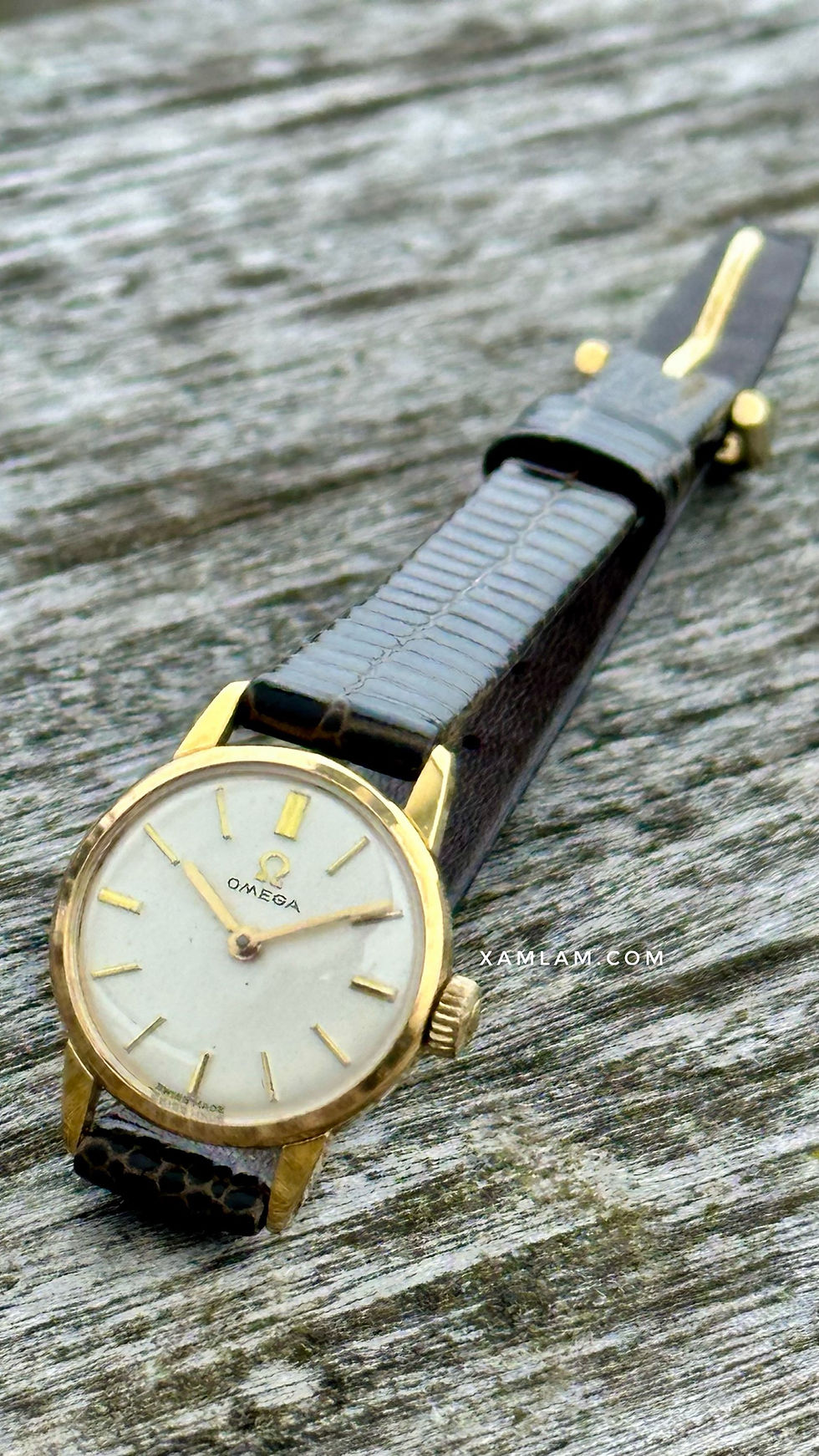 Miniature : Omega Dame plaquée or
