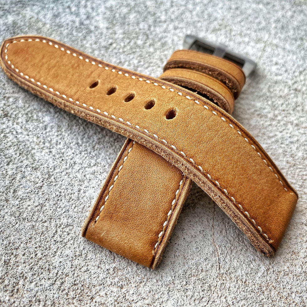 Miniature : Bracelet cuir US Soft Tan