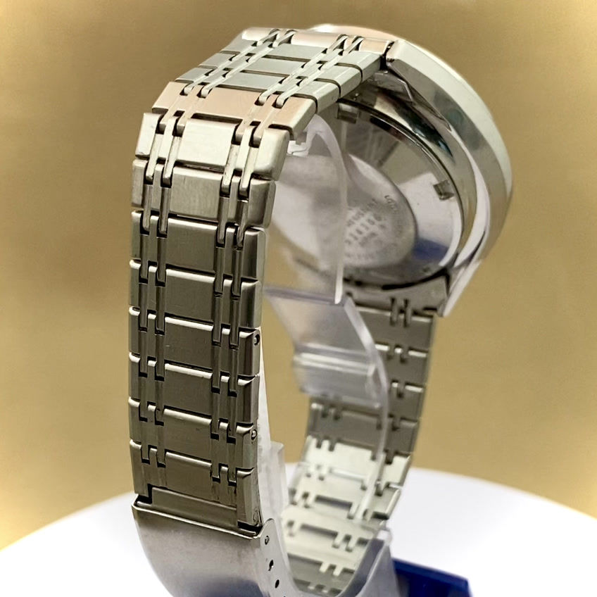Miniature : Seiko Baby-Panda JDM 6138-8001  Chronographe acier vintage