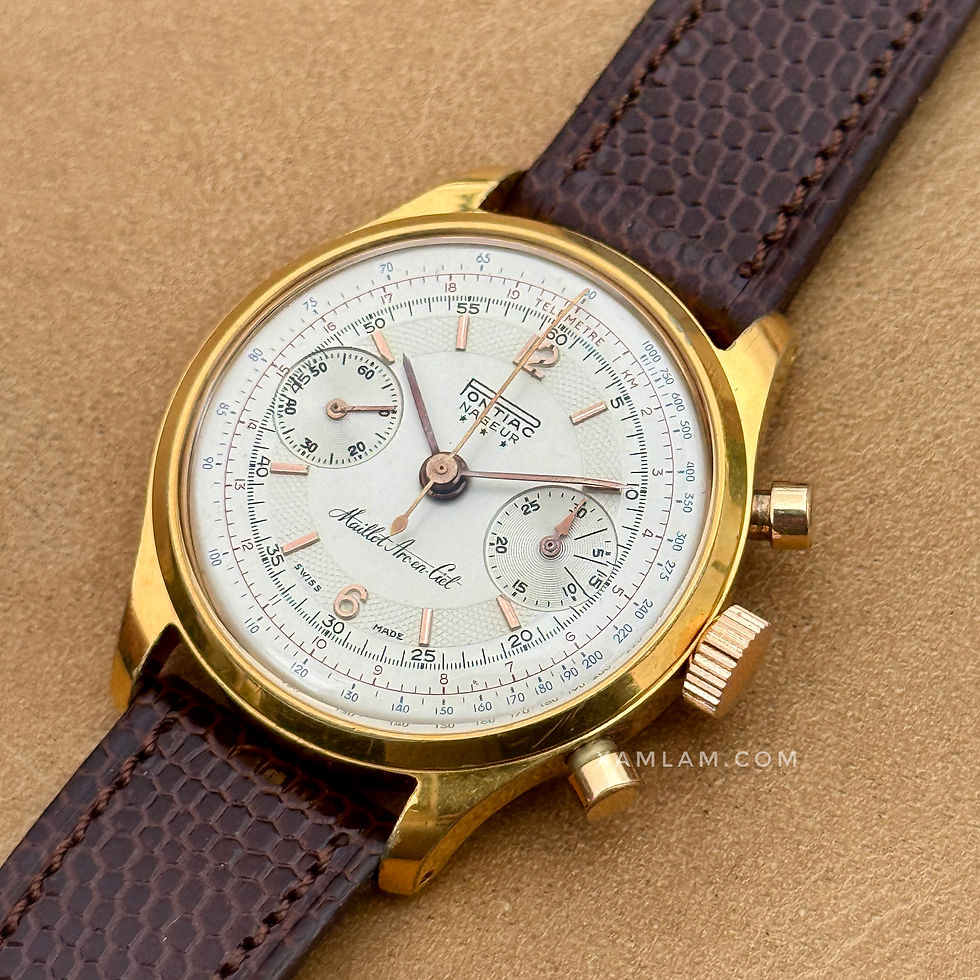 Thumbnail: Pontiac Nageur maillot arc en ciel chronographe 