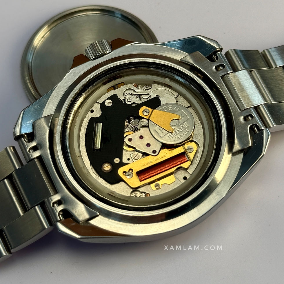 Miniature : Aurore MRP Monnin quartz MRP 300 m (Heuer Monnin Case 844)