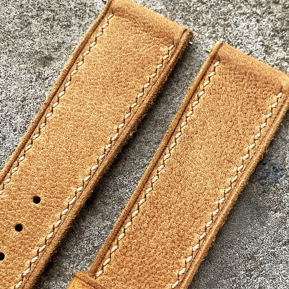 Thumbnail: Yellow oil leather strap