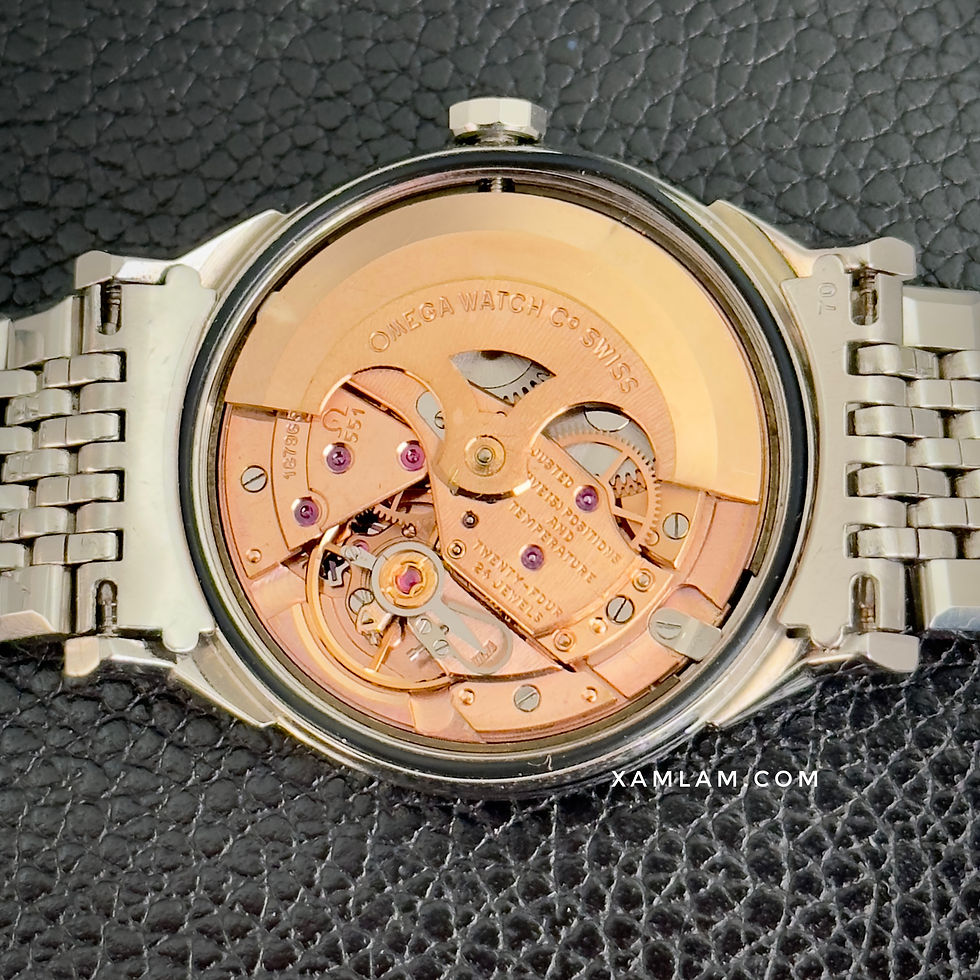 Thumbnail: Omega Constellation Pie Pan, Dog Leg Lug