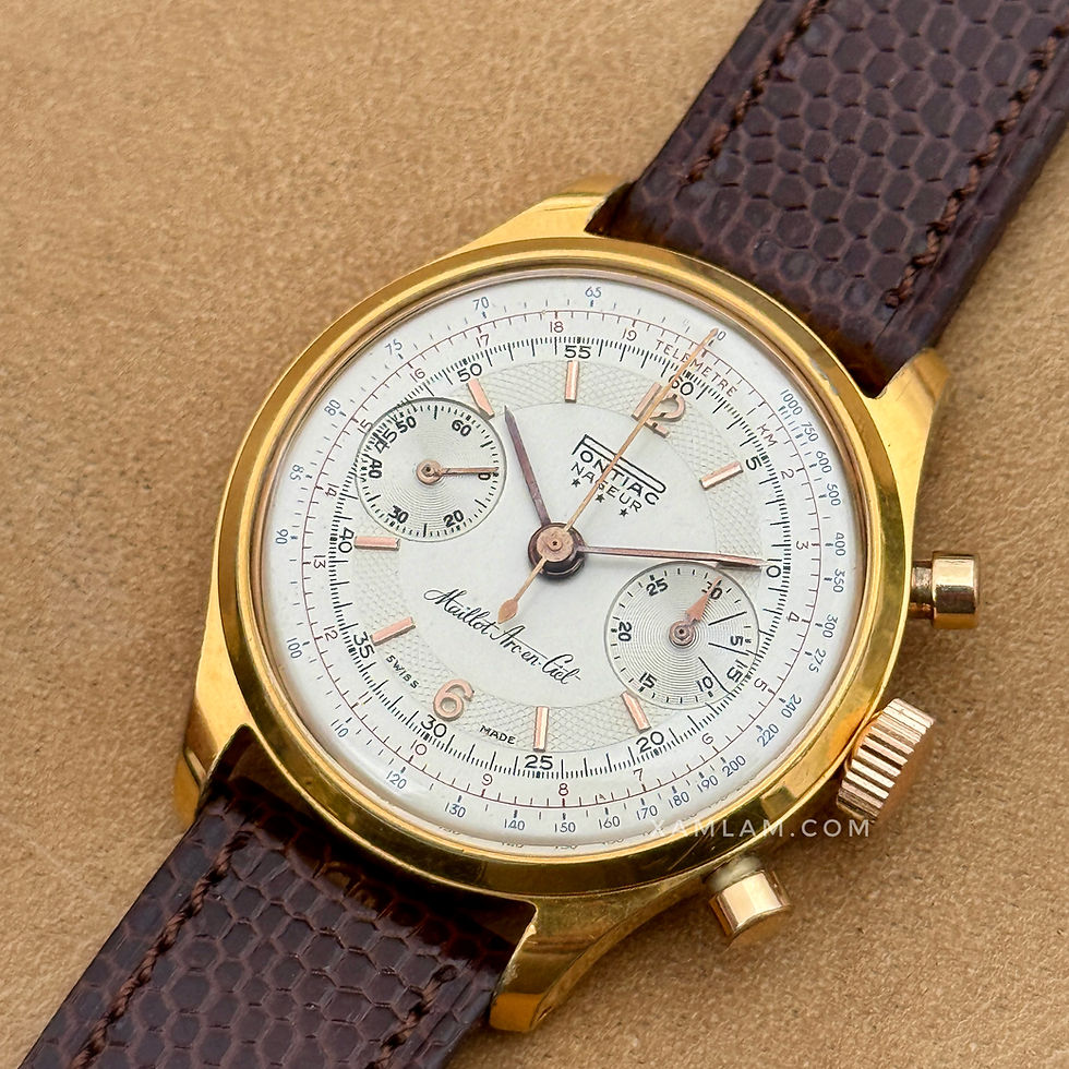 Miniature : Pontiac Nageur maillot arc en ciel chronographe 