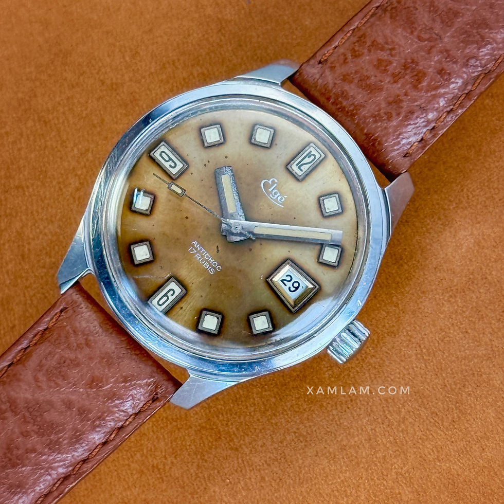 Miniature : Elgé copper dial