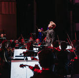 Henry Kennedy conducting an orchestra