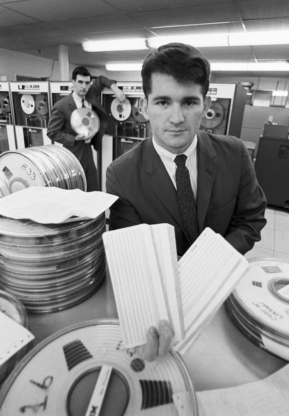 Jeff Tarr, one of the co-founders of Operation Match, in 1965.