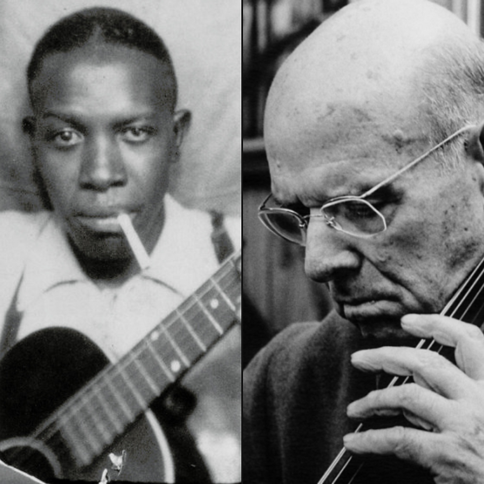Robert Johnson and Pablo Casals