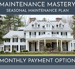 Maintenance Mastery - Seasonal Maintenance Plan - Monthly Payment Option