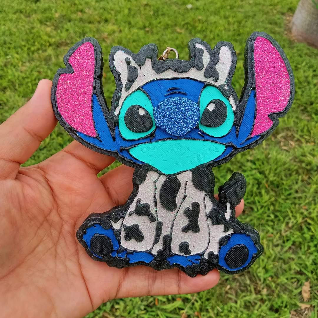 Cow Print Character Mold
