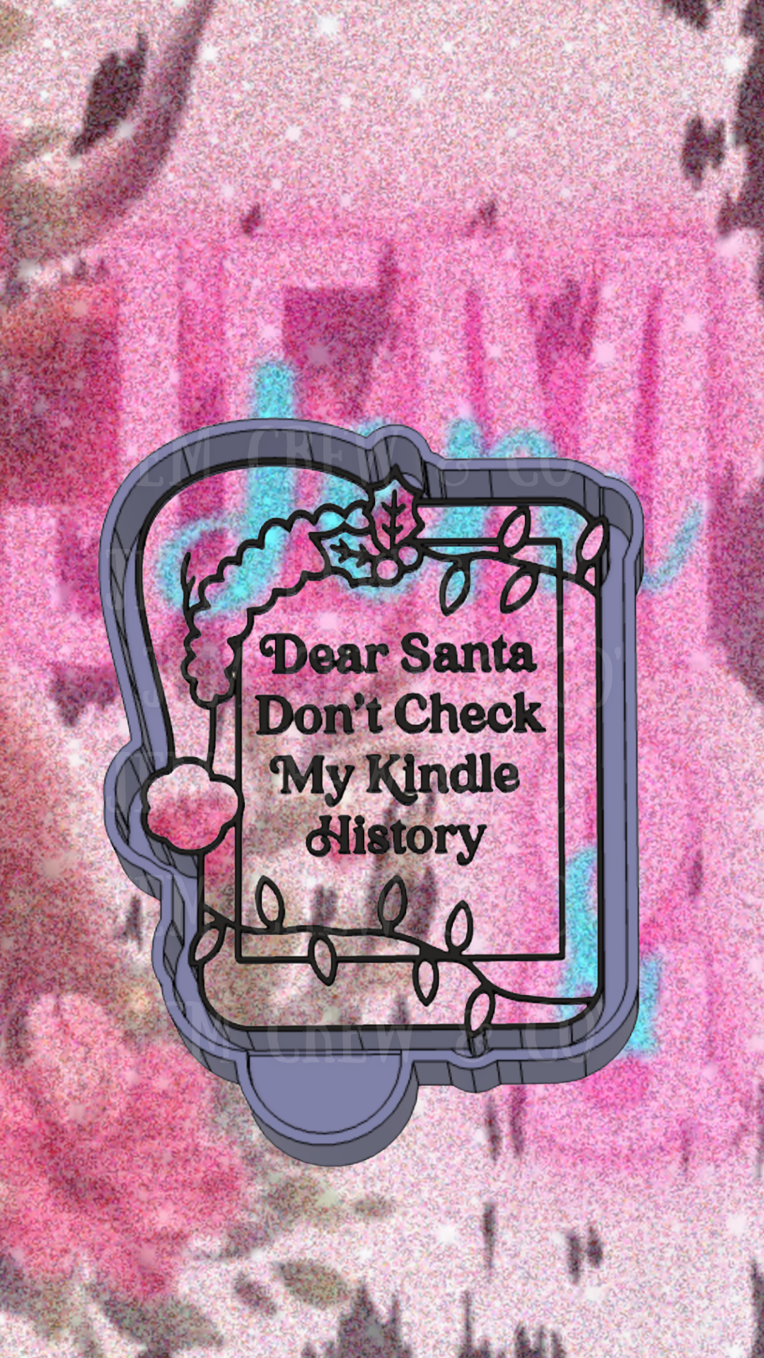 Santa Kindle Mold