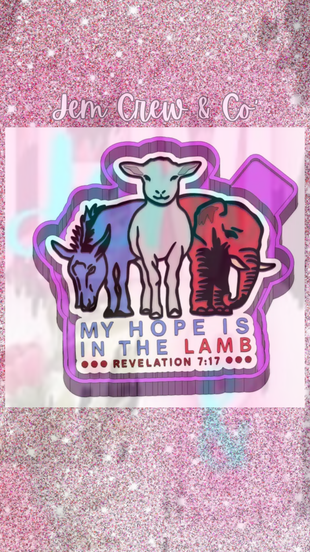 My Hope Is In The Lamb Mold