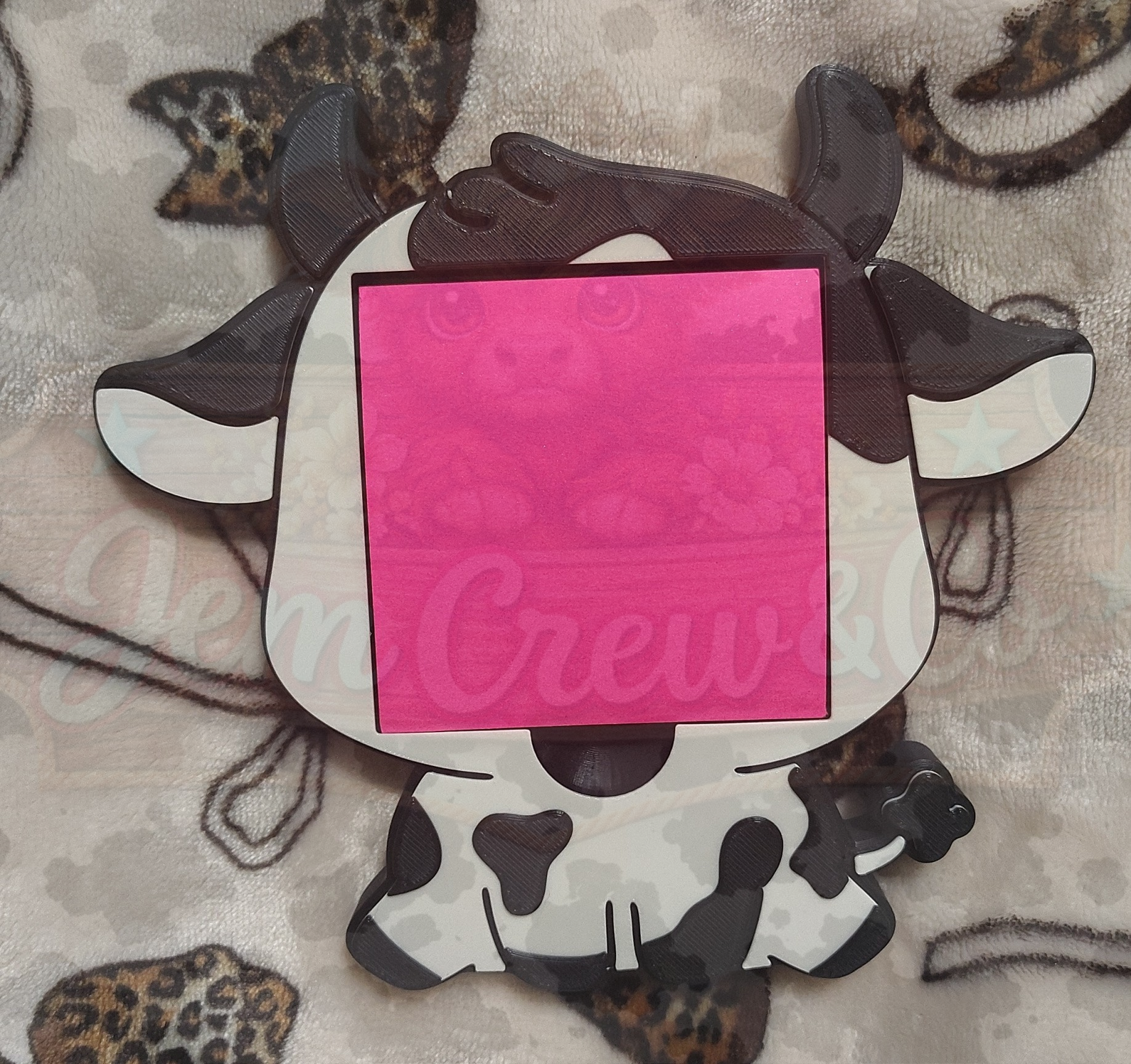 Cow Note Pad Holders